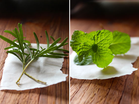 Make it: Rosemary & Mint Hair Oil Recipe | Little Green Dot