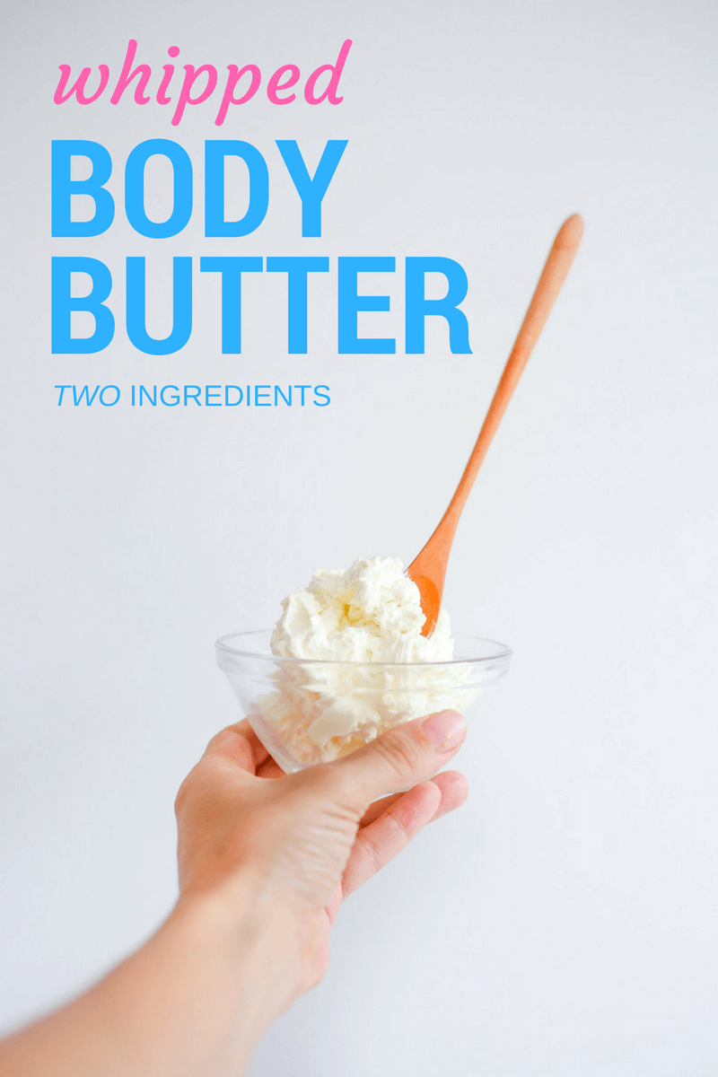 Homemade Whipped Body Butter Recipe - The House & Homestead