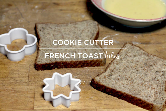 Cookie Cutter French Toast Recipe | littlegreendot.com