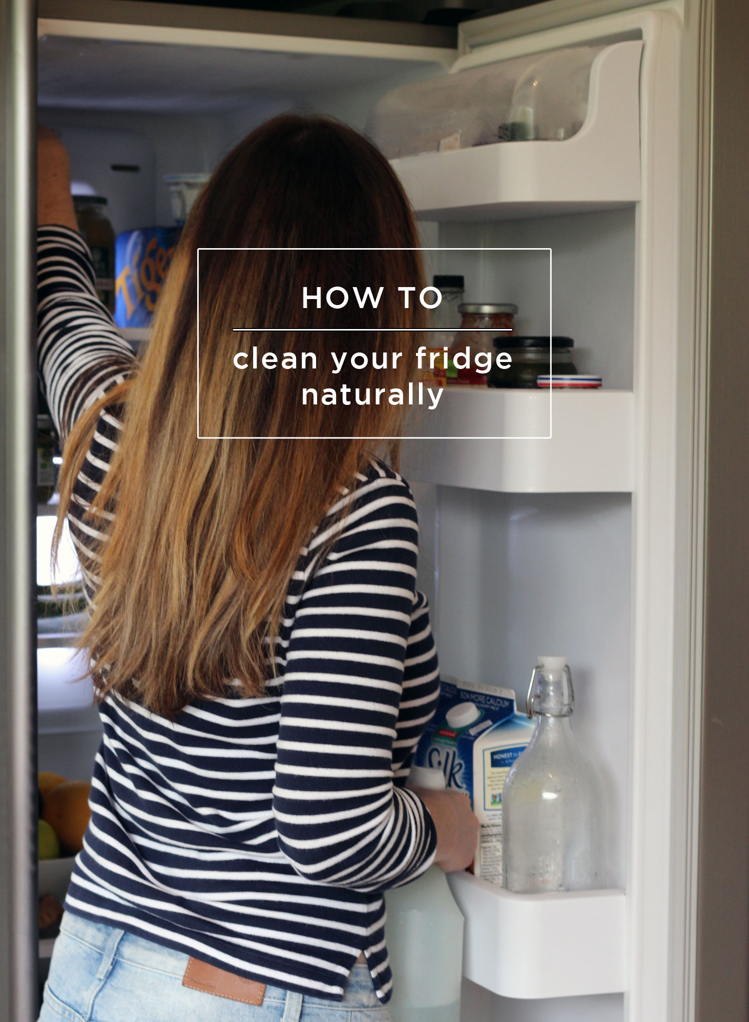 Homemade Natural Fridge Cleaner - The Organised Housewife