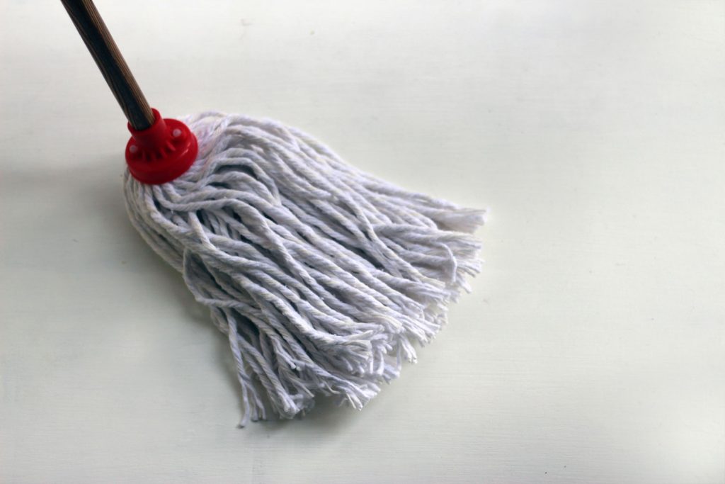 Ten Smart Uses for Dish Soap - Mop the Floors | littlegreendot.com