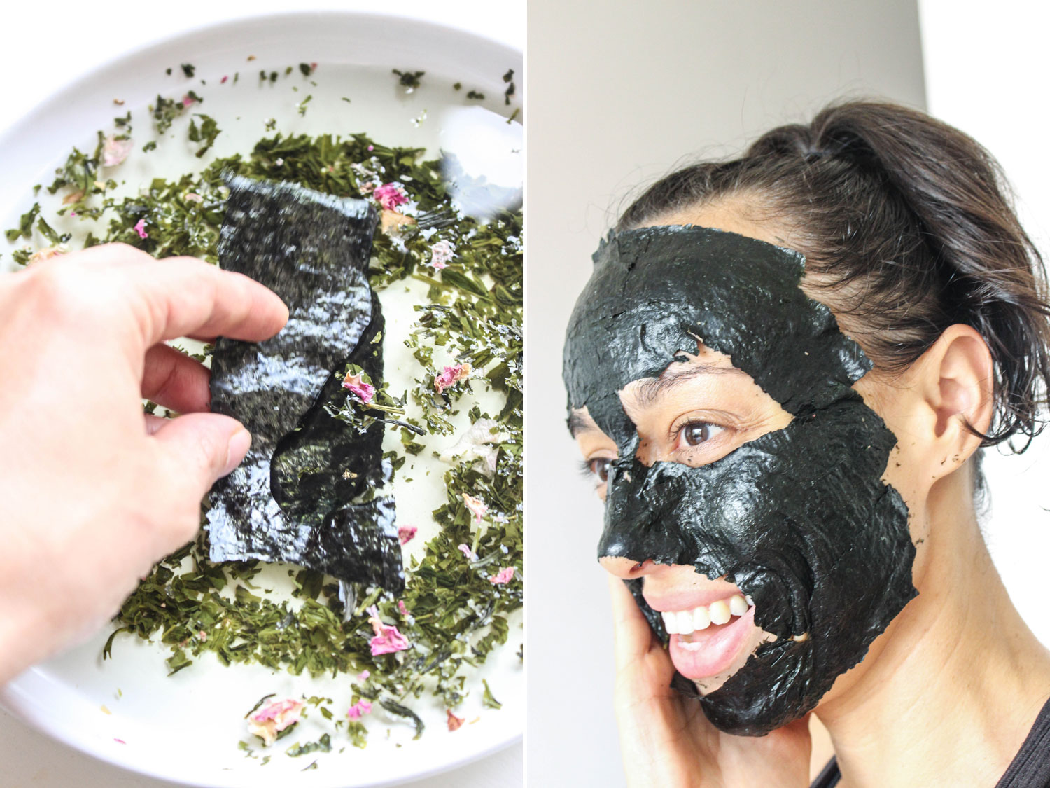 Seaweed face mask diy