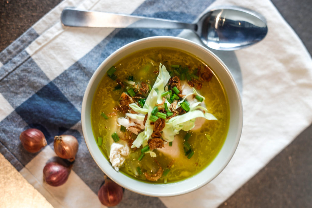 Indonesian Chicken Soup Recipe / Soto Ayam