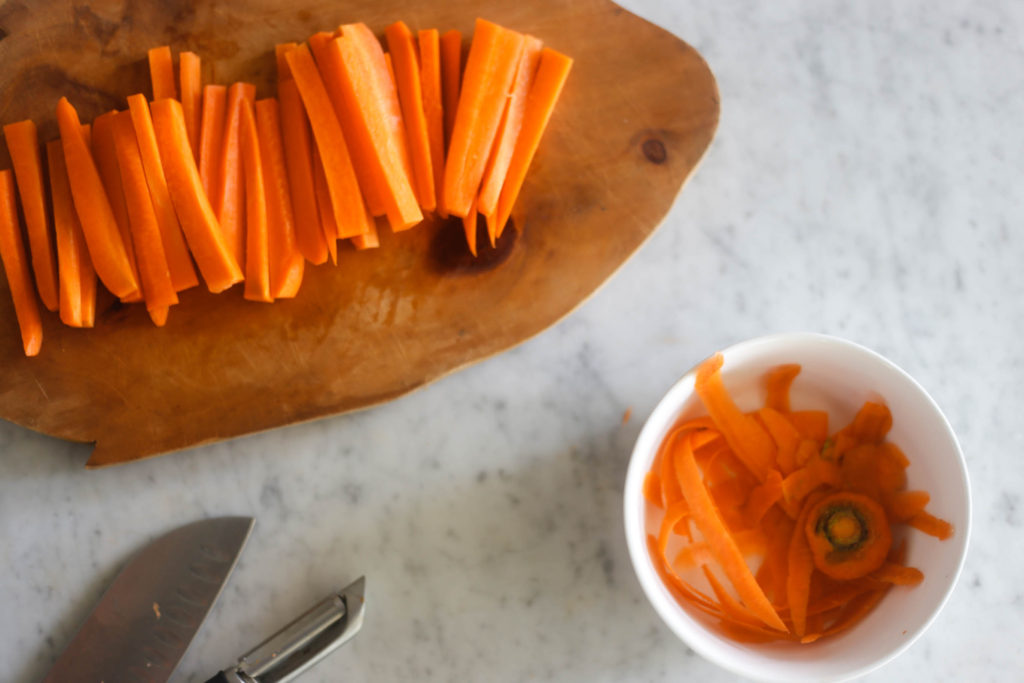 6. And you're done! | How to Bâtonnet a Carrot