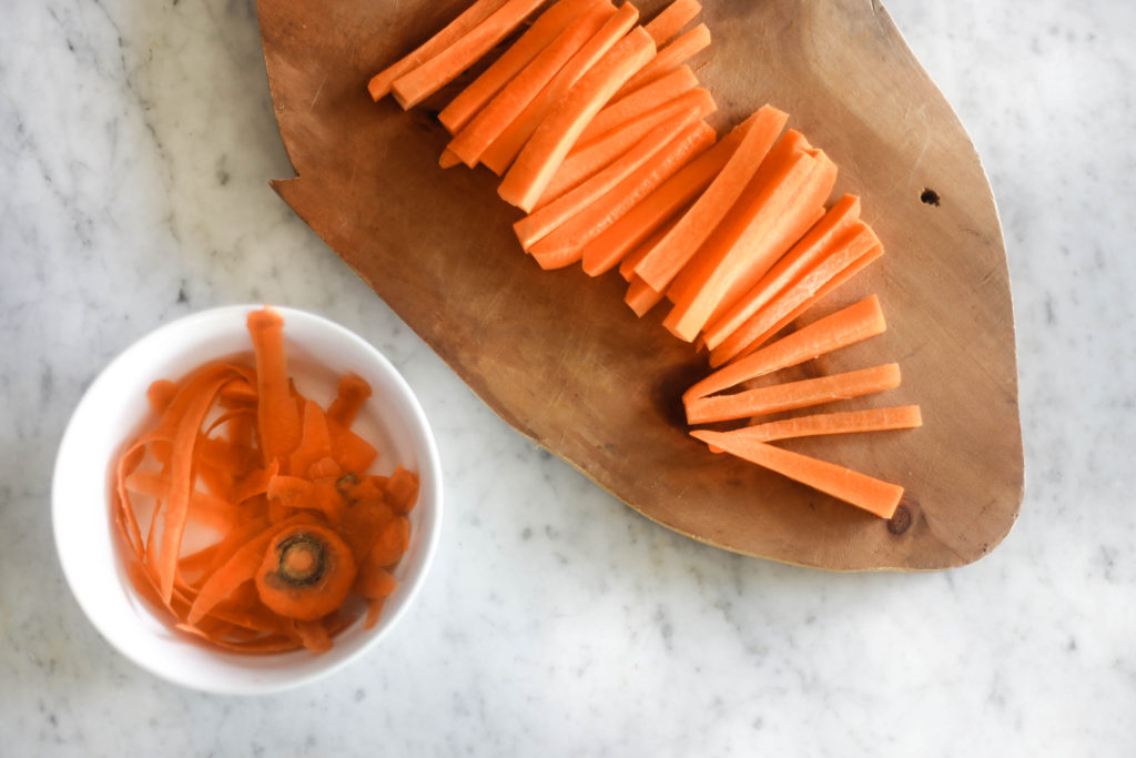How to Bâtonnet a Carrot