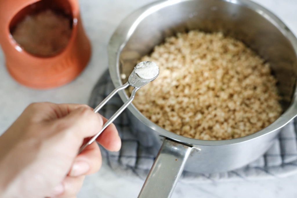 How to Cook Sweet Brown Rice | littlegreendot.com