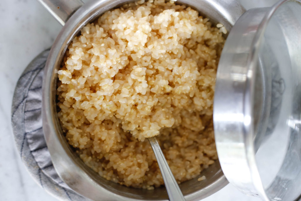 How to Cook Sweet Brown Rice | littlegreendot.com