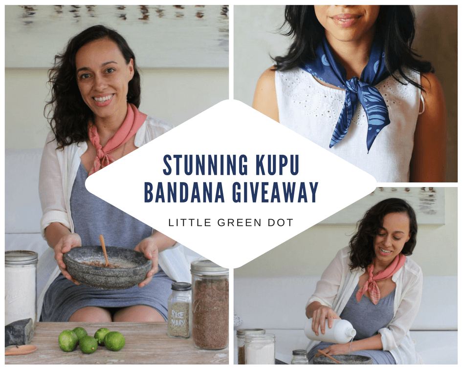Join the Stunning SukkhaCitta KUPU Bandana Giveaway | littlegreendot.com