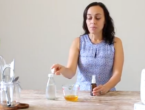 Watch: 2 Ingredient Spray-On Lotion Recipe + Summer Workshop Series